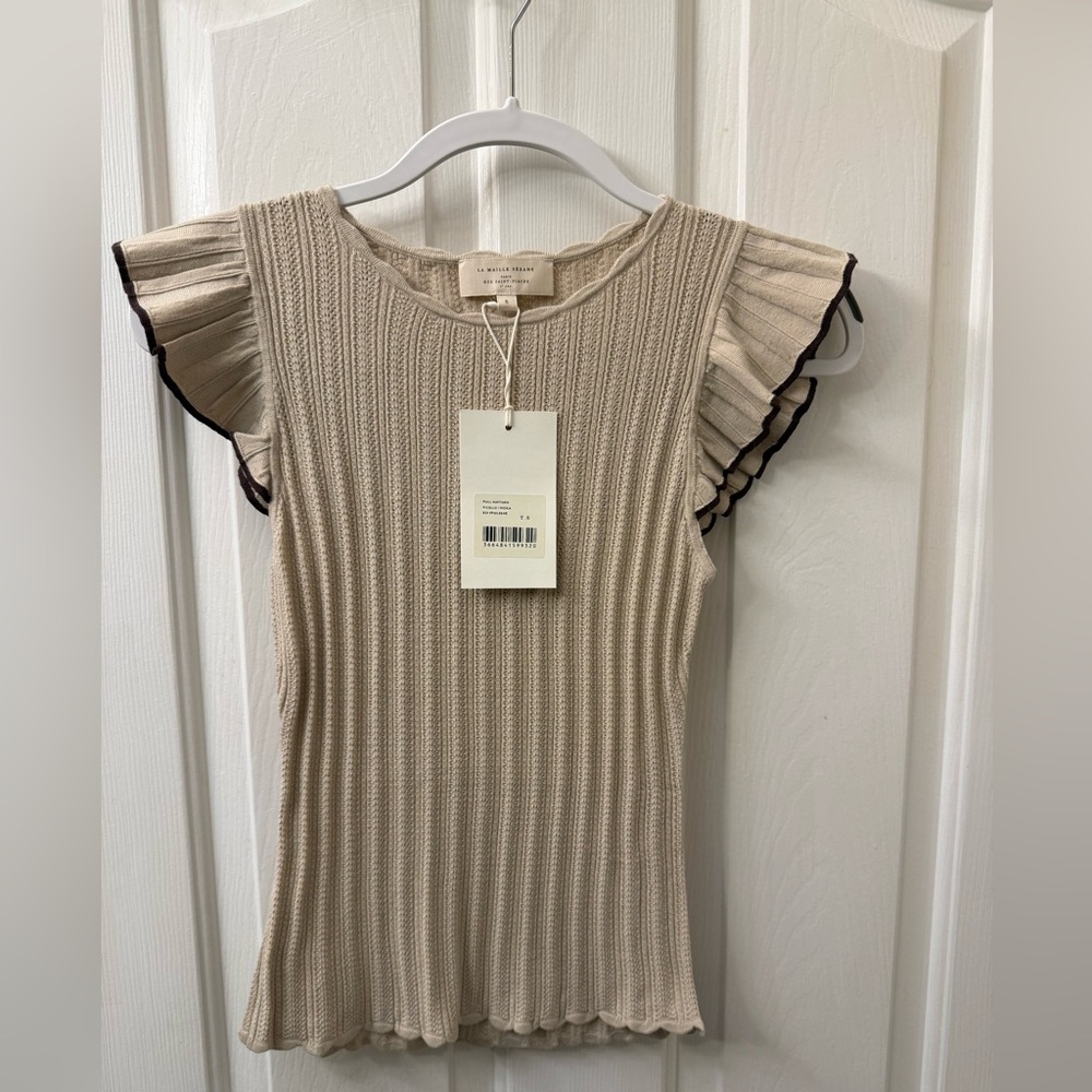 sezane nathan knit top - Picture 2 of 8